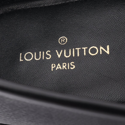 メジャー ライン ダミエ グラフィット ローファー レザー PVC ブラック ルイヴィトン シューズ LOUIS VUITTON