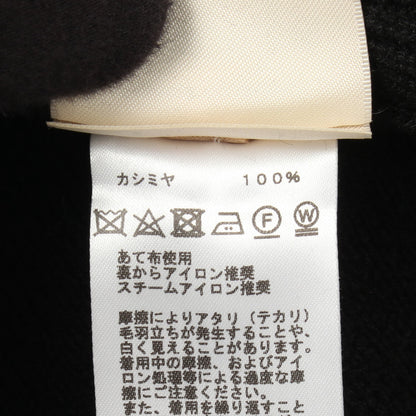 カナディアンボタン ニットワンピース カシミヤ ブラック エルメス