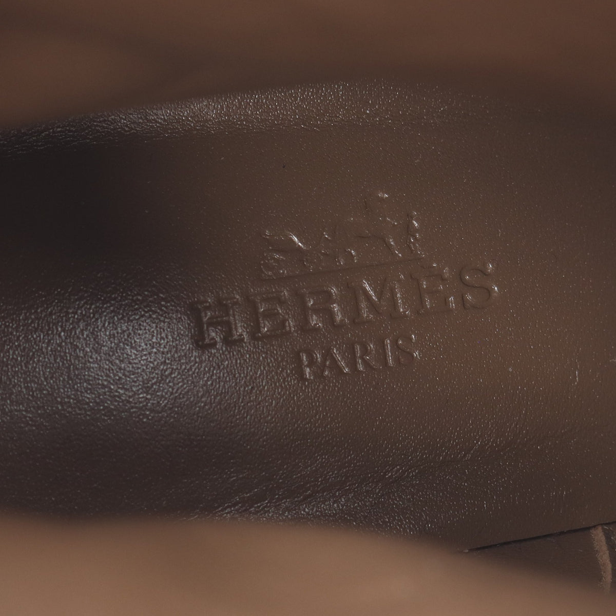 ケリー フレンチ 50 ショート ブーツ スエード ベージュ エルメス シューズ HERMES