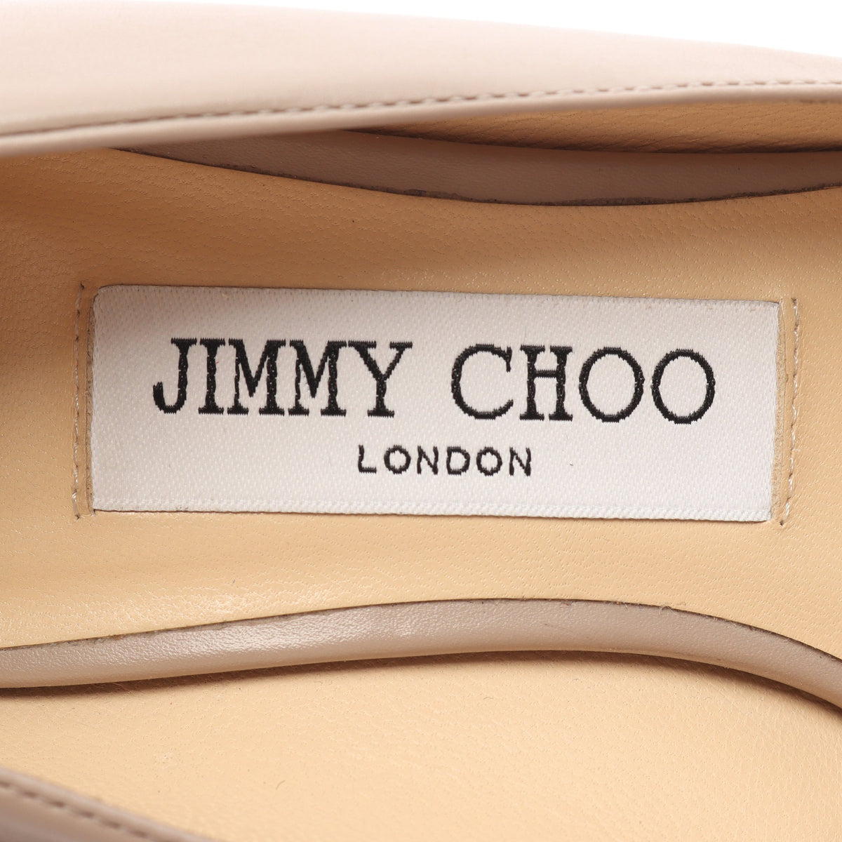 JCロゴ パンプス レザー グレーベージュ ジミーチュウ シューズ JIMMY CHOO