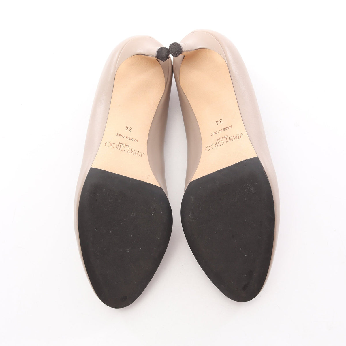 JCロゴ パンプス レザー グレーベージュ ジミーチュウ シューズ JIMMY CHOO