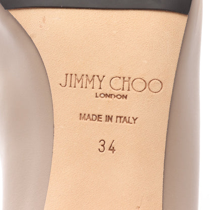 JCロゴ パンプス レザー グレーベージュ ジミーチュウ シューズ JIMMY CHOO