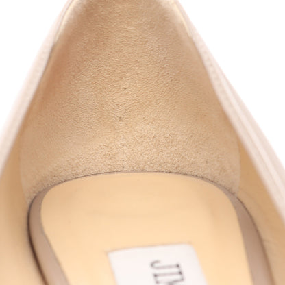 JCロゴ パンプス レザー グレーベージュ ジミーチュウ シューズ JIMMY CHOO