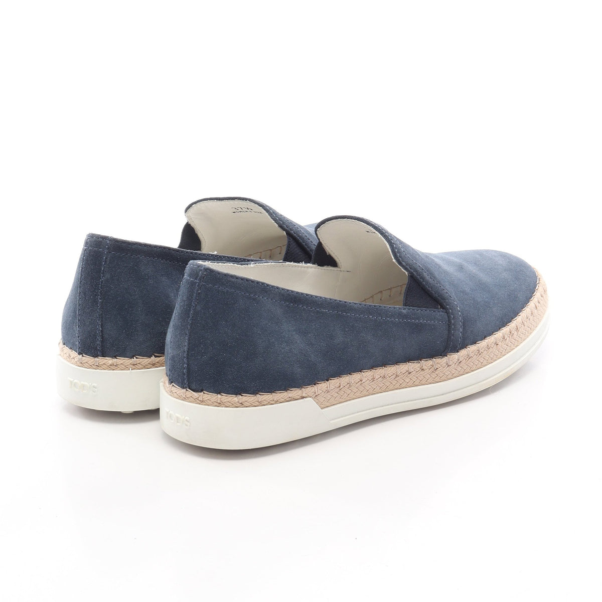 エスパドリーユ スリッポン スエード ダークブルー トッズ シューズ TOD'S