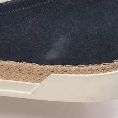 エスパドリーユ スリッポン スエード ダークブルー トッズ シューズ TOD'S