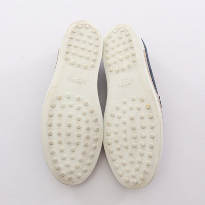 エスパドリーユ スリッポン スエード ダークブルー トッズ シューズ TOD'S