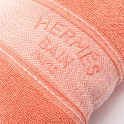 ヨッティング ビーチクッション インテリア コットン コーラルオレンジ エルメス 財布・小物 HERMES