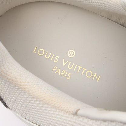 LV ランウェイライン スニーカー ファブリック レザー ホワイト ピンク マルチカラー ルイヴィトン