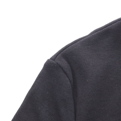 カメリアロゴ ラインストーン 半袖Tシャツ コットン ブラック シャネル