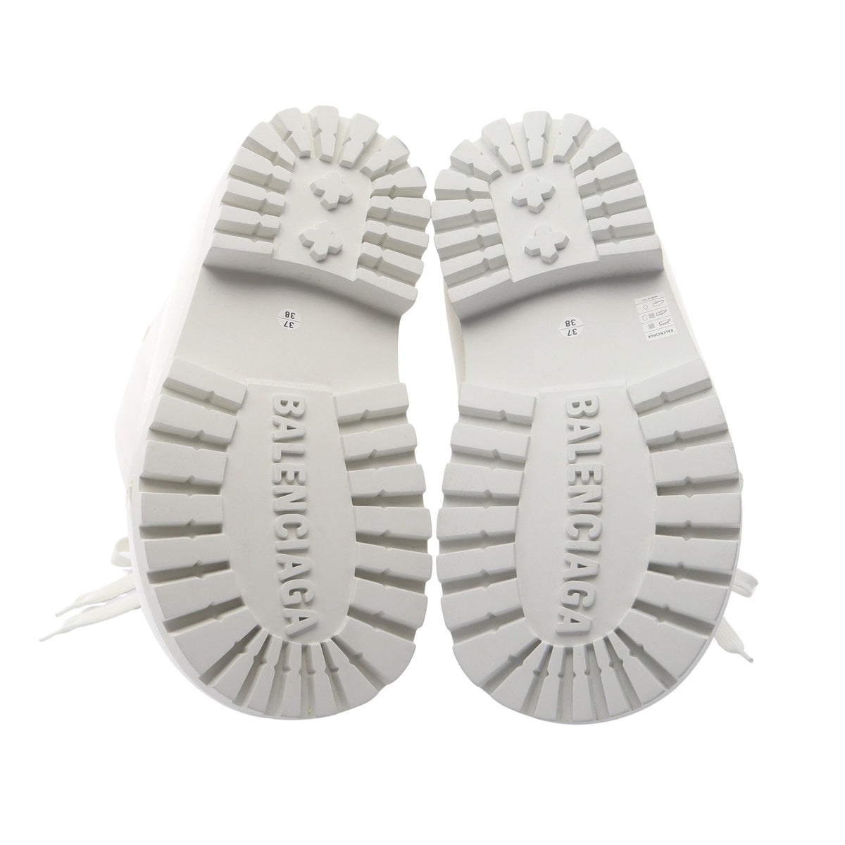 ALASKA ショート ブーツ ナイロン ホワイト バレンシアガ シューズ BALENCIAGA