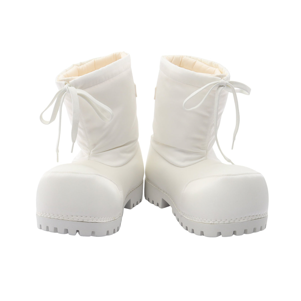 ALASKA ショート ブーツ ナイロン ホワイト バレンシアガ シューズ BALENCIAGA