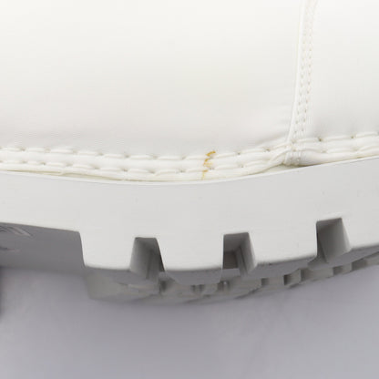 ALASKA ショート ブーツ ナイロン ホワイト バレンシアガ シューズ BALENCIAGA