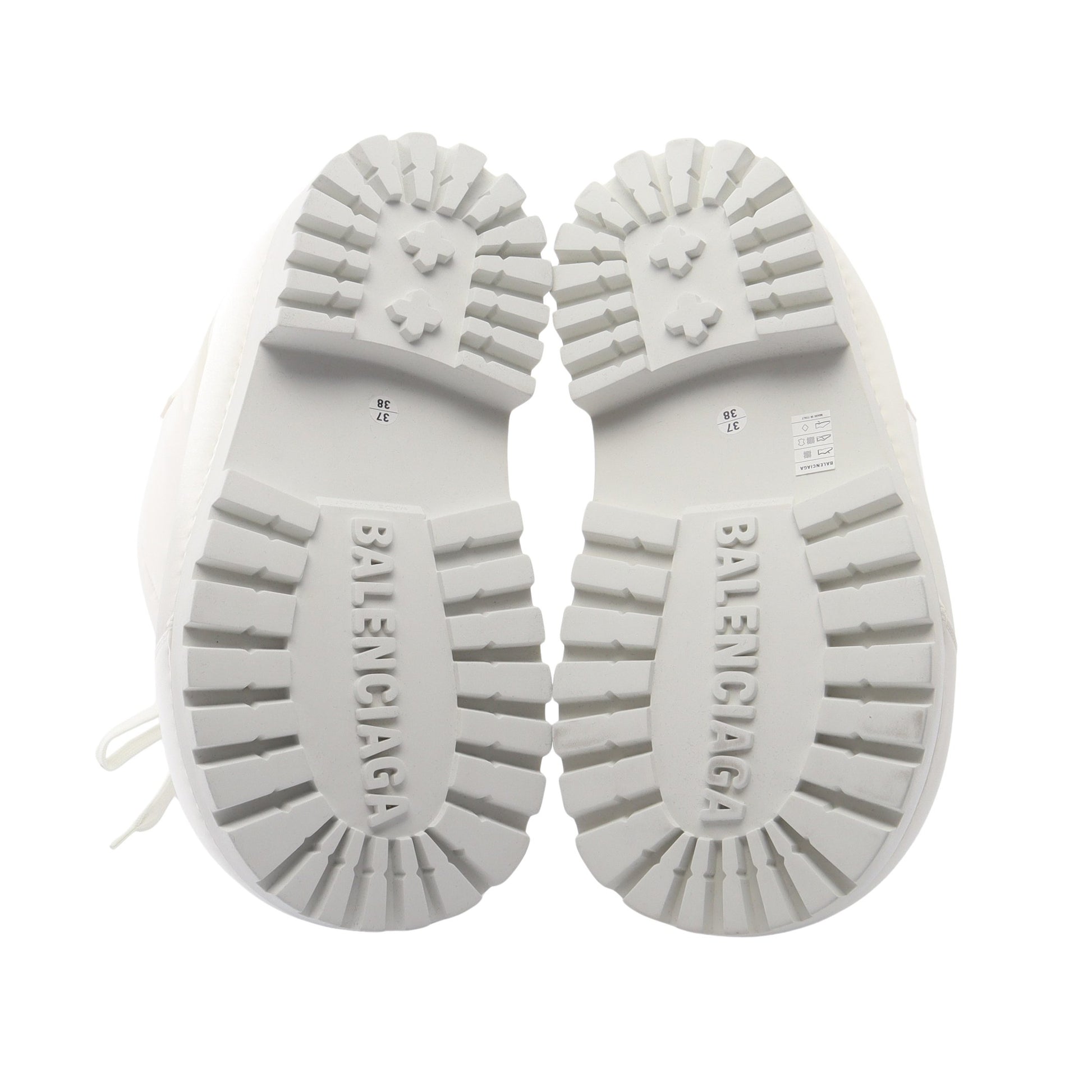 ALASKA ショート ブーツ ナイロン ホワイト バレンシアガ シューズ BALENCIAGA