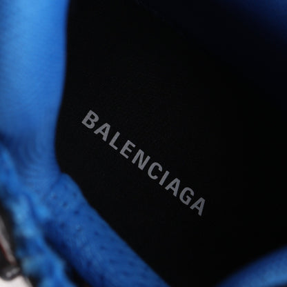 RUNNER ランナー ユーズド加工 スニーカー ファブリック レザー ブルー ブラック オレンジ バレンシアガ シューズ BALENCIAGA
