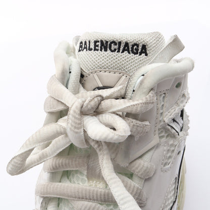 RUNNER HIGHTOP ユーズド加工 ハイカットスニーカー ファブリック レザー オフホワイト バレンシアガ シューズ BALENCIAGA