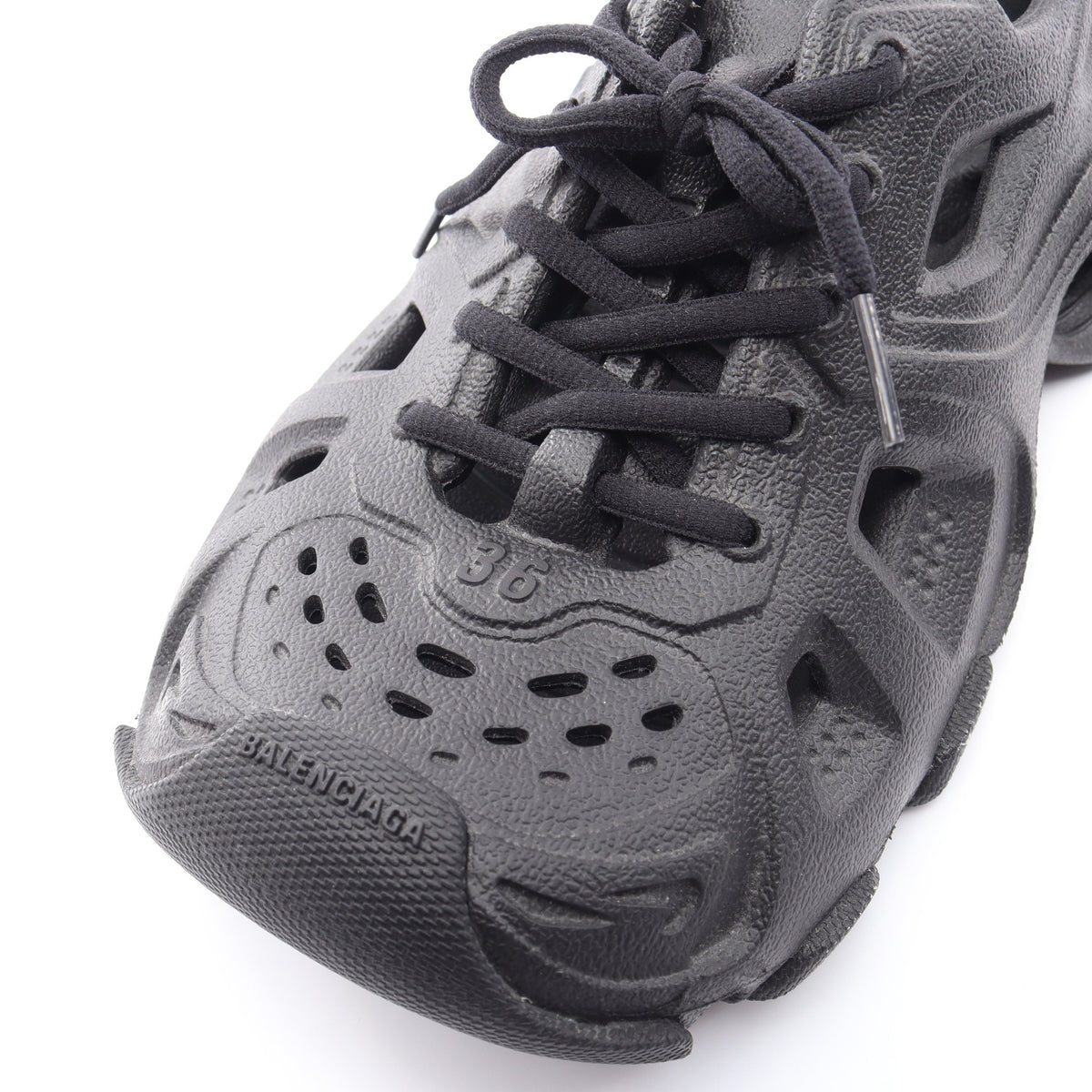HD スニーカー ラバー ブラック バレンシアガ シューズ BALENCIAGA