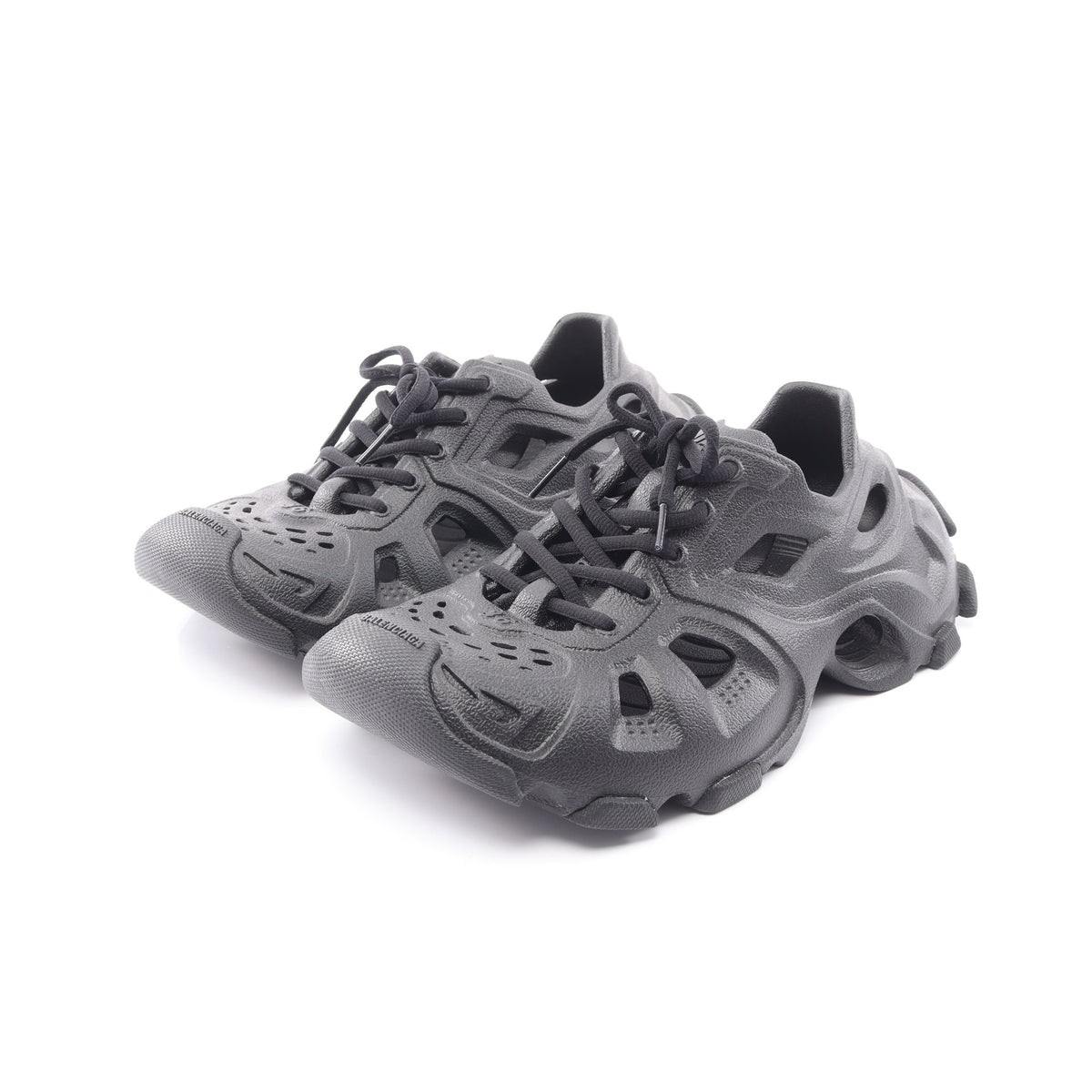 HD スニーカー ラバー ブラック バレンシアガ シューズ BALENCIAGA