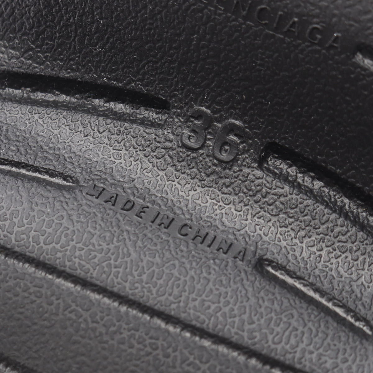 HD スニーカー ラバー ブラック バレンシアガ シューズ BALENCIAGA