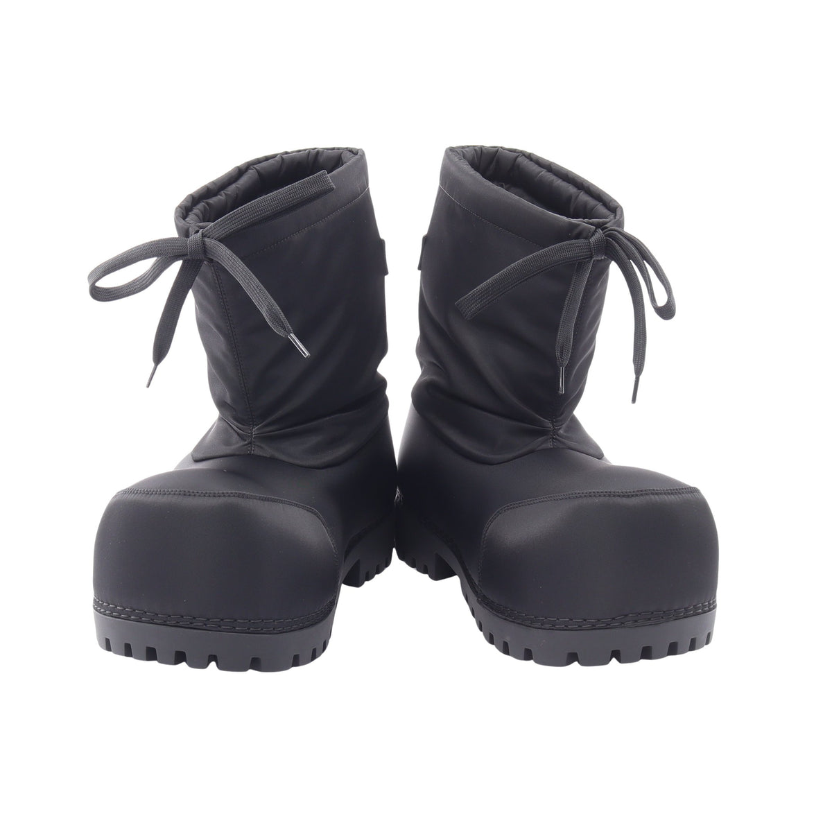 ALASKA ショート ブーツ ナイロン ブラック バレンシアガ シューズ BALENCIAGA