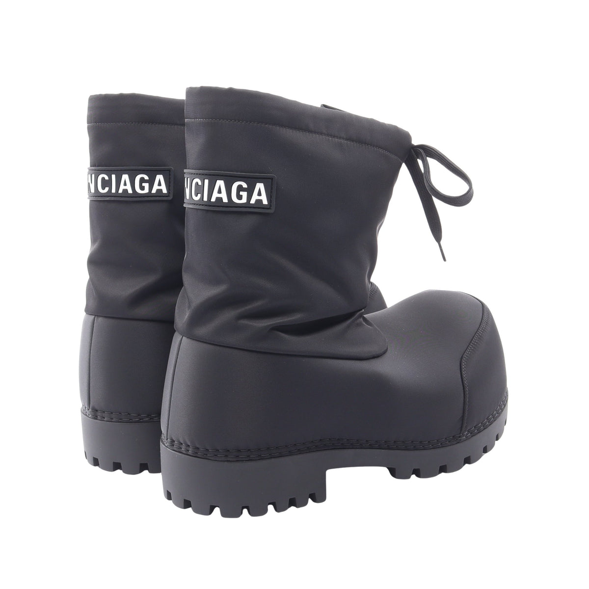 ALASKA ショート ブーツ ナイロン ブラック バレンシアガ シューズ BALENCIAGA
