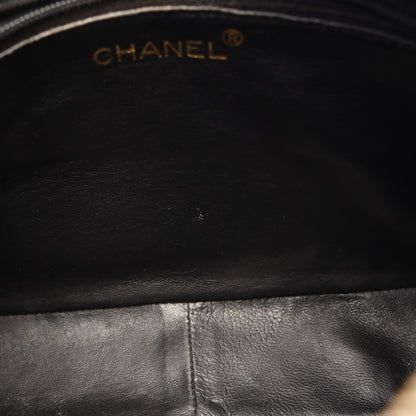 ダイヤステッチ ココマーク チェーンショルダーバッグ キャビアスキン ブラック ゴールド金具 シャネル バッグ CHANEL