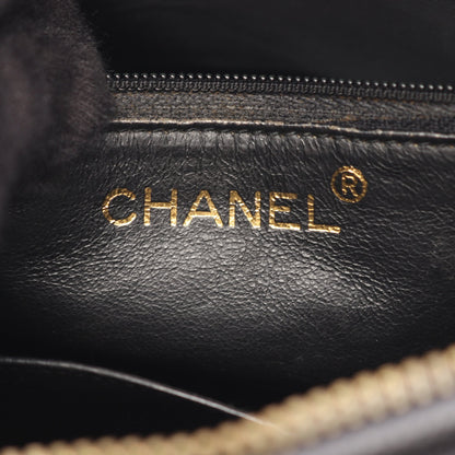 ダイヤステッチ ココマーク チェーンショルダーバッグ キャビアスキン ブラック ゴールド金具 シャネル バッグ CHANEL