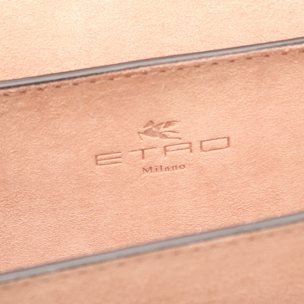 ショルダーバッグ PVC レザー ベージュ マルチカラー エトロ バッグ ETRO