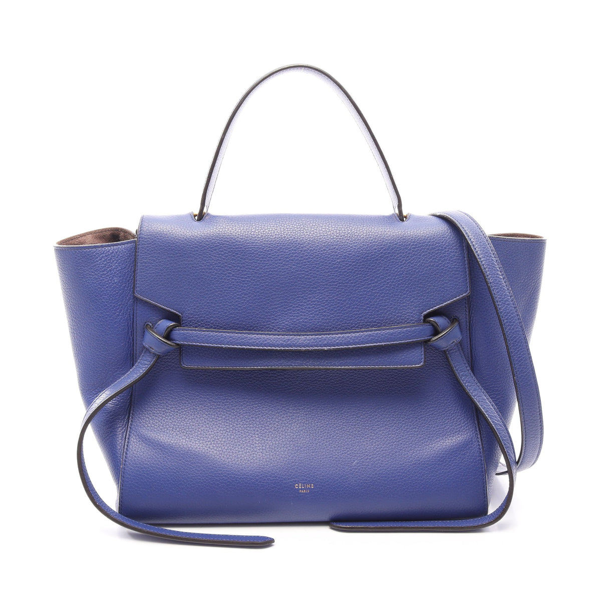 BELT BAG MINI ベルトバッグ ミニ 2WAY ハンドバッグ レザー ブルー セリーヌ バッグ CELINE