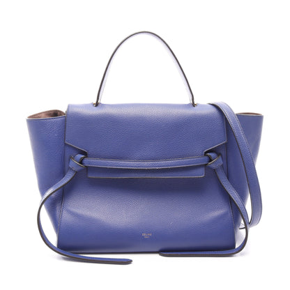 BELT BAG MINI ベルトバッグ ミニ 2WAY ハンドバッグ レザー ブルー セリーヌ バッグ CELINE
