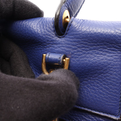 BELT BAG MINI ベルトバッグ ミニ 2WAY ハンドバッグ レザー ブルー セリーヌ バッグ CELINE