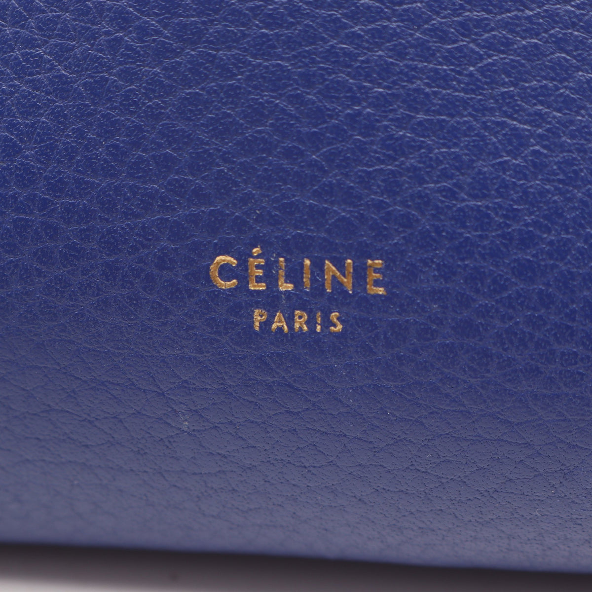 BELT BAG MINI ベルトバッグ ミニ 2WAY ハンドバッグ レザー ブルー セリーヌ バッグ CELINE