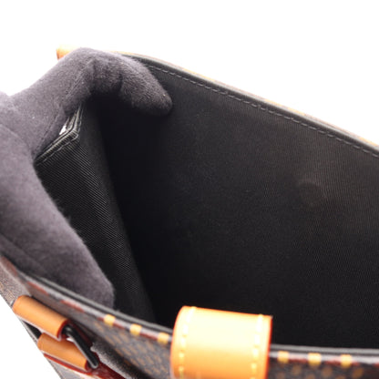 LOUIS VUITTON × NIGO ミニトート LVスクエアード ダミエエベヌジャイアント モノグラム ハンドバッグ トートバッグ PVC レザー ブラウン ルイヴィトン バッグ LOUIS VUITTON