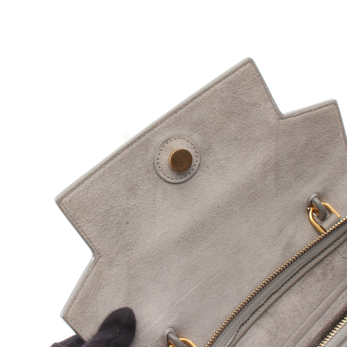 BELT BAG MICRO ベルトバッグ マイクロ 2WAY ハンドバッグ レザー グレー セリーヌ バッグ CELINE