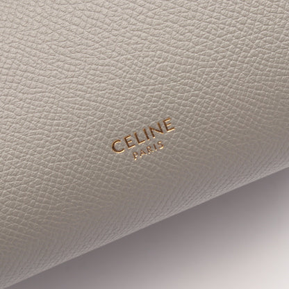 BELT BAG MICRO ベルトバッグ マイクロ 2WAY ハンドバッグ レザー グレー セリーヌ バッグ CELINE
