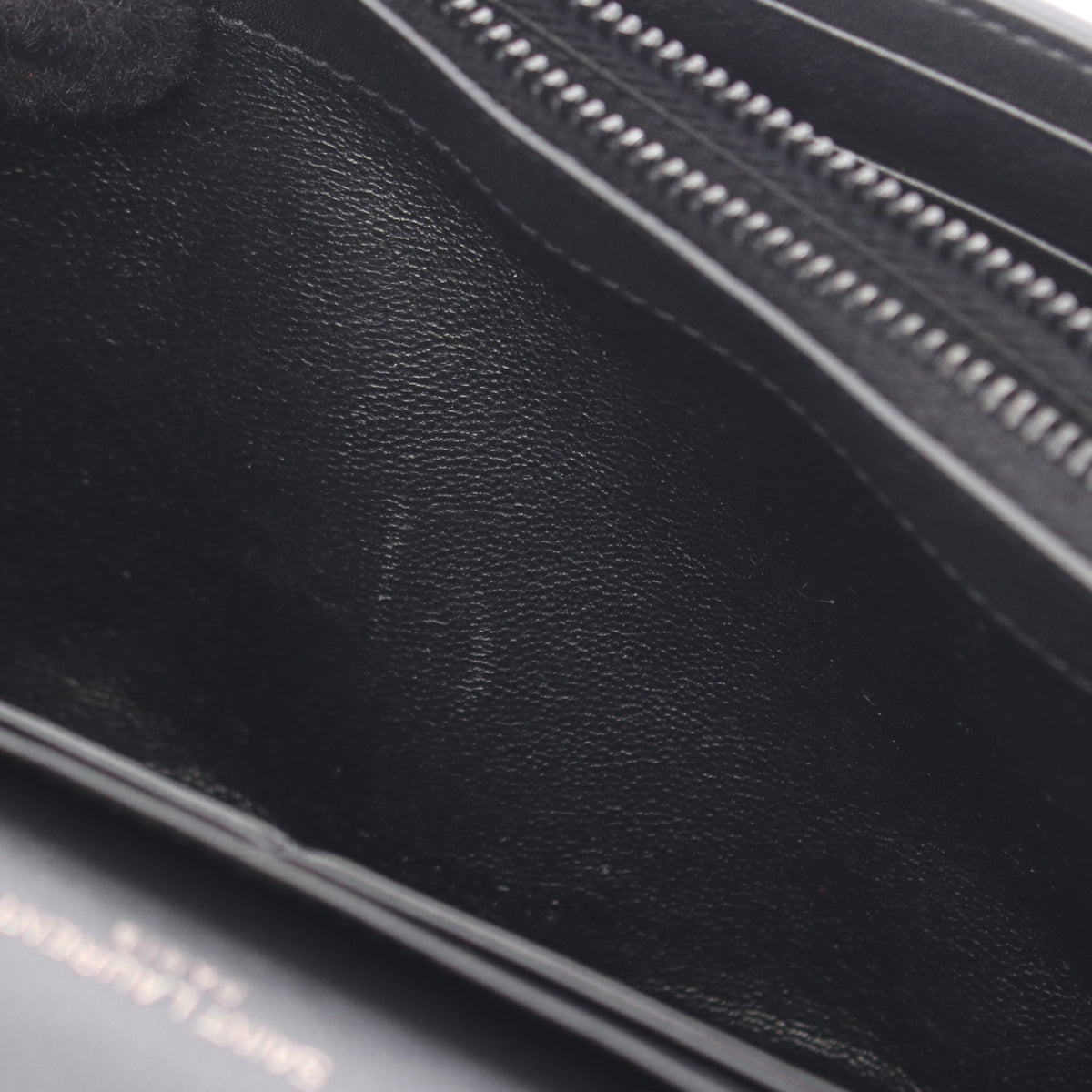 YSL モノグラム ポルカドット チェーンウォレット レザー ブラック サンローランパリ バッグ SAINT LAURENT PARIS