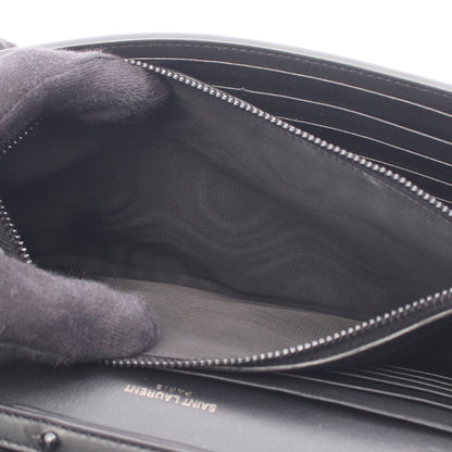 YSL モノグラム ポルカドット チェーンウォレット レザー ブラック サンローランパリ バッグ SAINT LAURENT PARIS