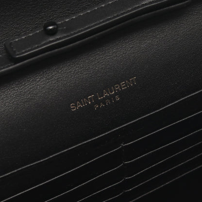 YSL モノグラム ポルカドット チェーンウォレット レザー ブラック サンローランパリ バッグ SAINT LAURENT PARIS