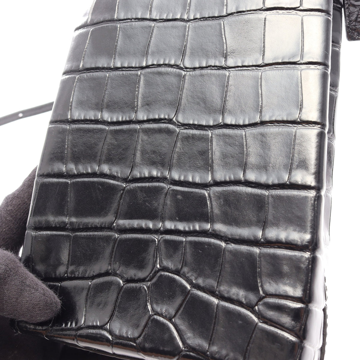 SHOPPING PHONE HOLDER ショッピング フォンフォルダー 2WAY ショルダーバッグ レオパード レザー ブラック バレンシアガ バッグ BALENCIAGA