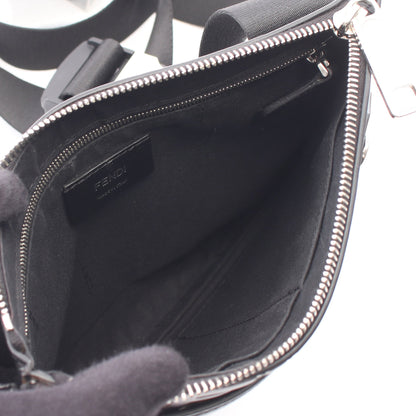 ズッカ ショルダーバッグ PVC レザー ブラウン ブラック フェンディ バッグ FENDI