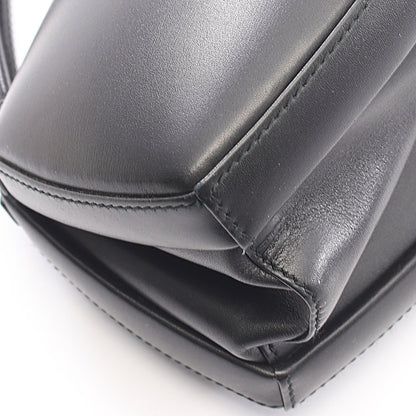 ハンドバッグ レザー ブラック ロエベ バッグ LOEWE