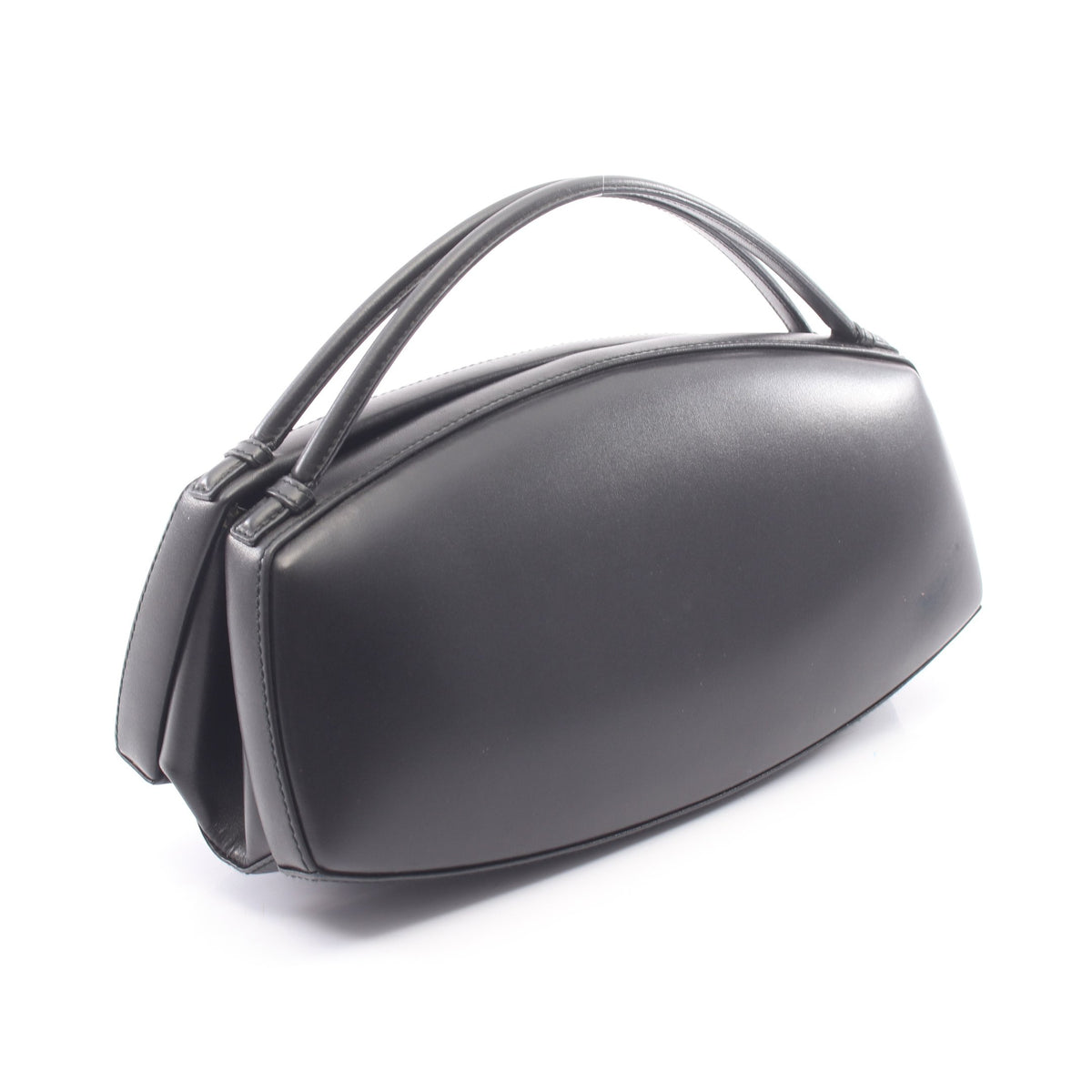 ハンドバッグ レザー ブラック ロエベ バッグ LOEWE