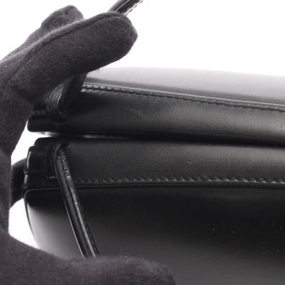 ハンドバッグ レザー ブラック ロエベ バッグ LOEWE