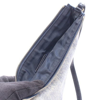 SADDLE サドル デニム柄 ハンドバッグ キャンバス レザー グレー ネイビー マルチカラー クリスチャンディオール バッグ Christian Dior