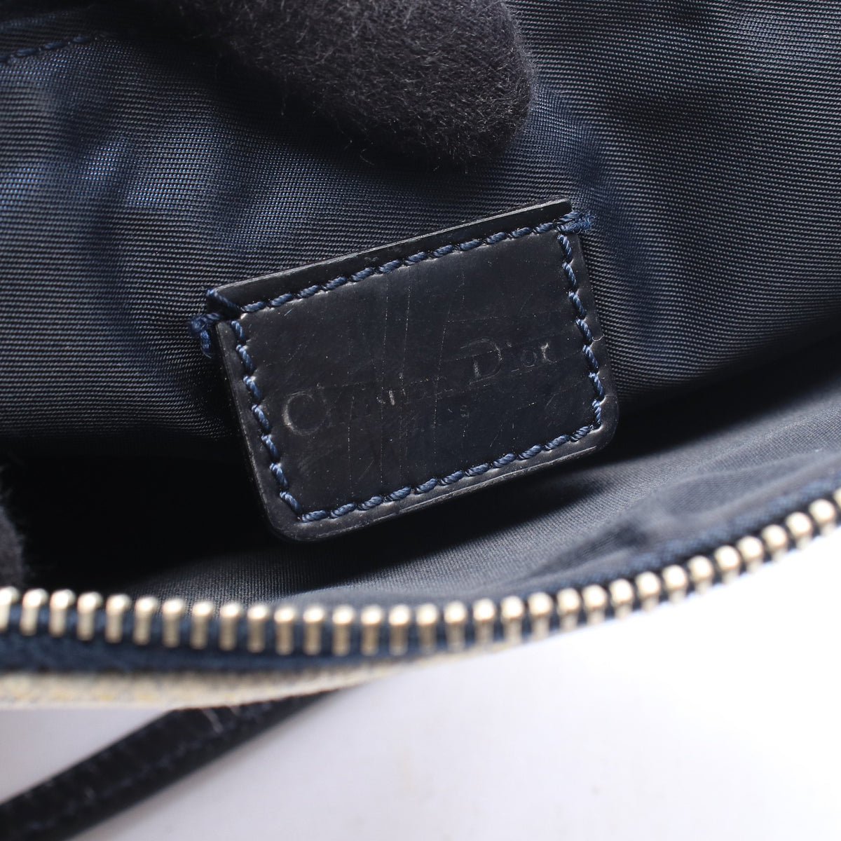 SADDLE サドル デニム柄 ハンドバッグ キャンバス レザー グレー ネイビー マルチカラー クリスチャンディオール バッグ Christian Dior