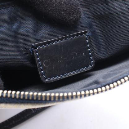 SADDLE サドル デニム柄 ハンドバッグ キャンバス レザー グレー ネイビー マルチカラー クリスチャンディオール バッグ Christian Dior