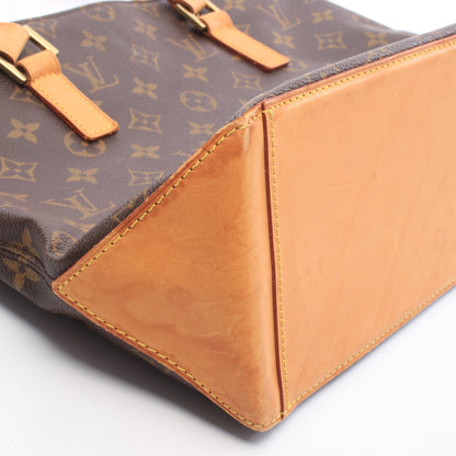 カバピアノ モノグラム ショルダーバッグ PVC レザー ブラウン ルイヴィトン バッグ LOUIS VUITTON
