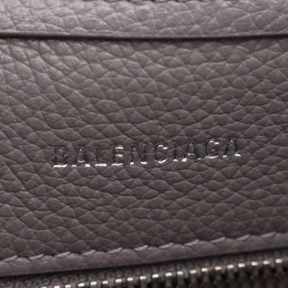 Everyday XS North South 2WAY ハンドバッグ レザー グレー バレンシアガ バッグ BALENCIAGA