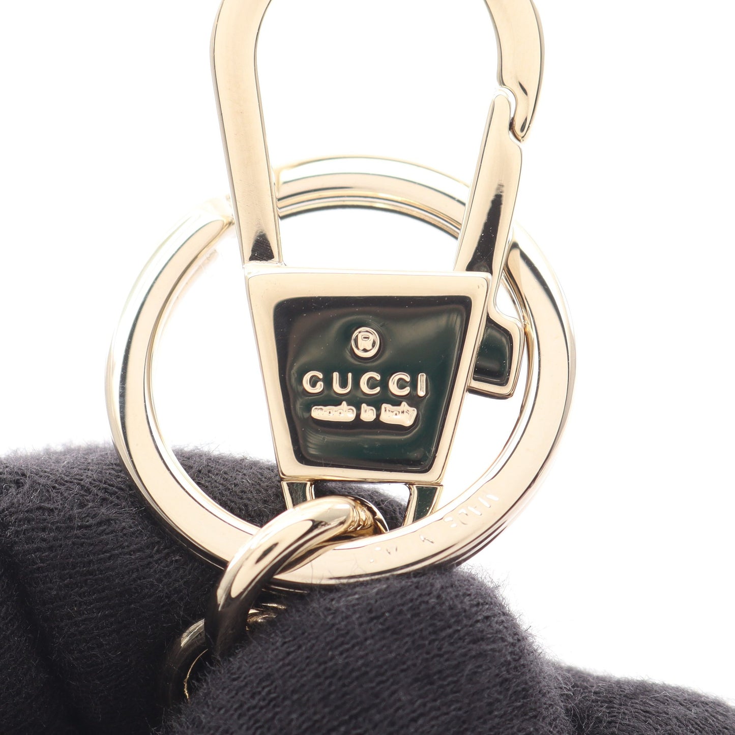 GUCCI × ヒグチユウコ GGスプリーム ボリス キーホルダー バッグチャーム レザー PVC グレーベージュ ブラウン マルチカラー グッチ