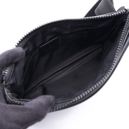 GGスプリーム ボディバッグ ウエストバッグ PVC レザー ブラック グッチ