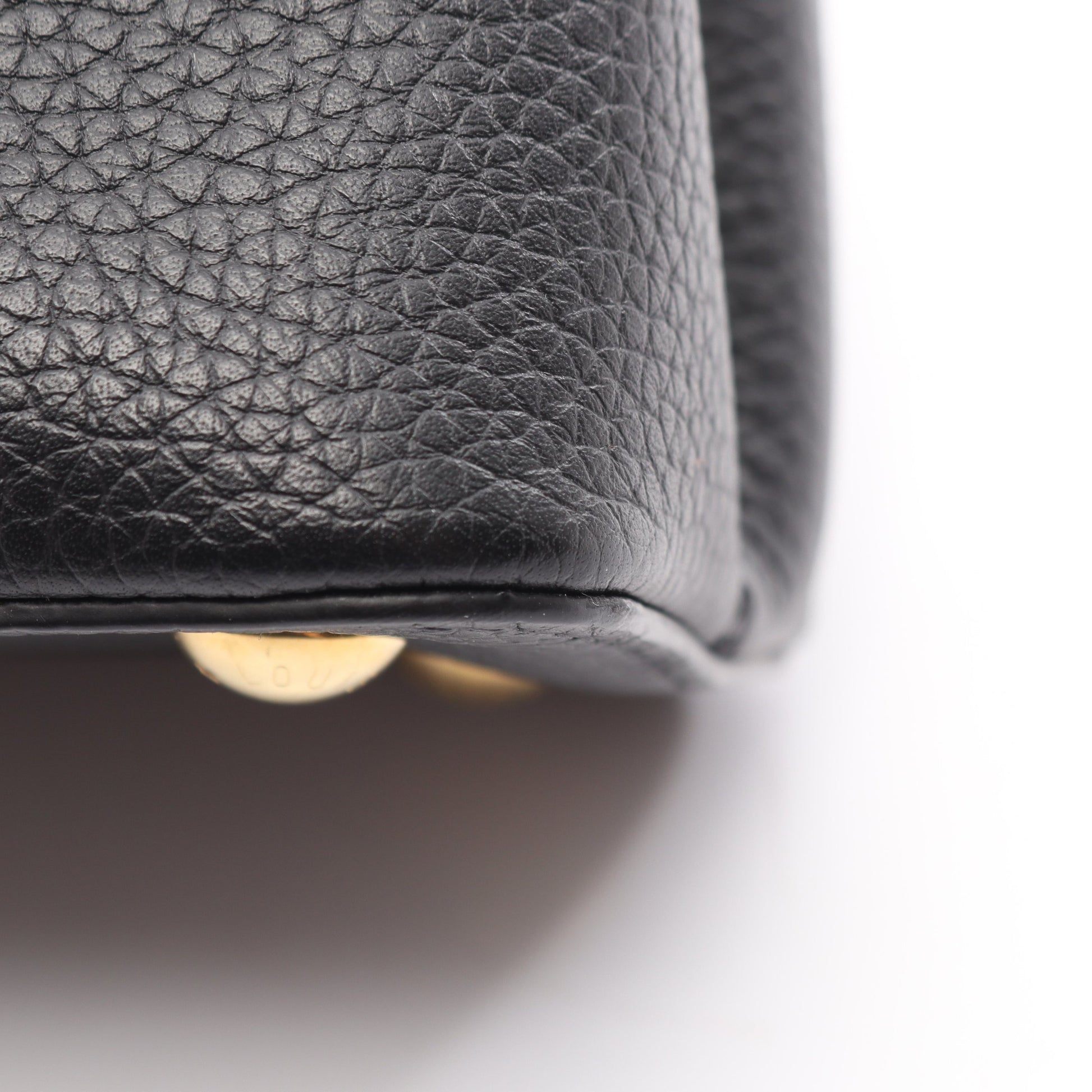 カプシーヌPM ノワール クレーム 2WAY ハンドバッグ トリヨンレザー ブラック ピンク アイボリー ルイヴィトン バッグ LOUIS VUITTON
